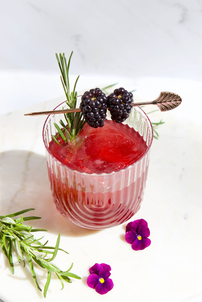 Mocktail Club’s Blackberry “Bold” Fashioned